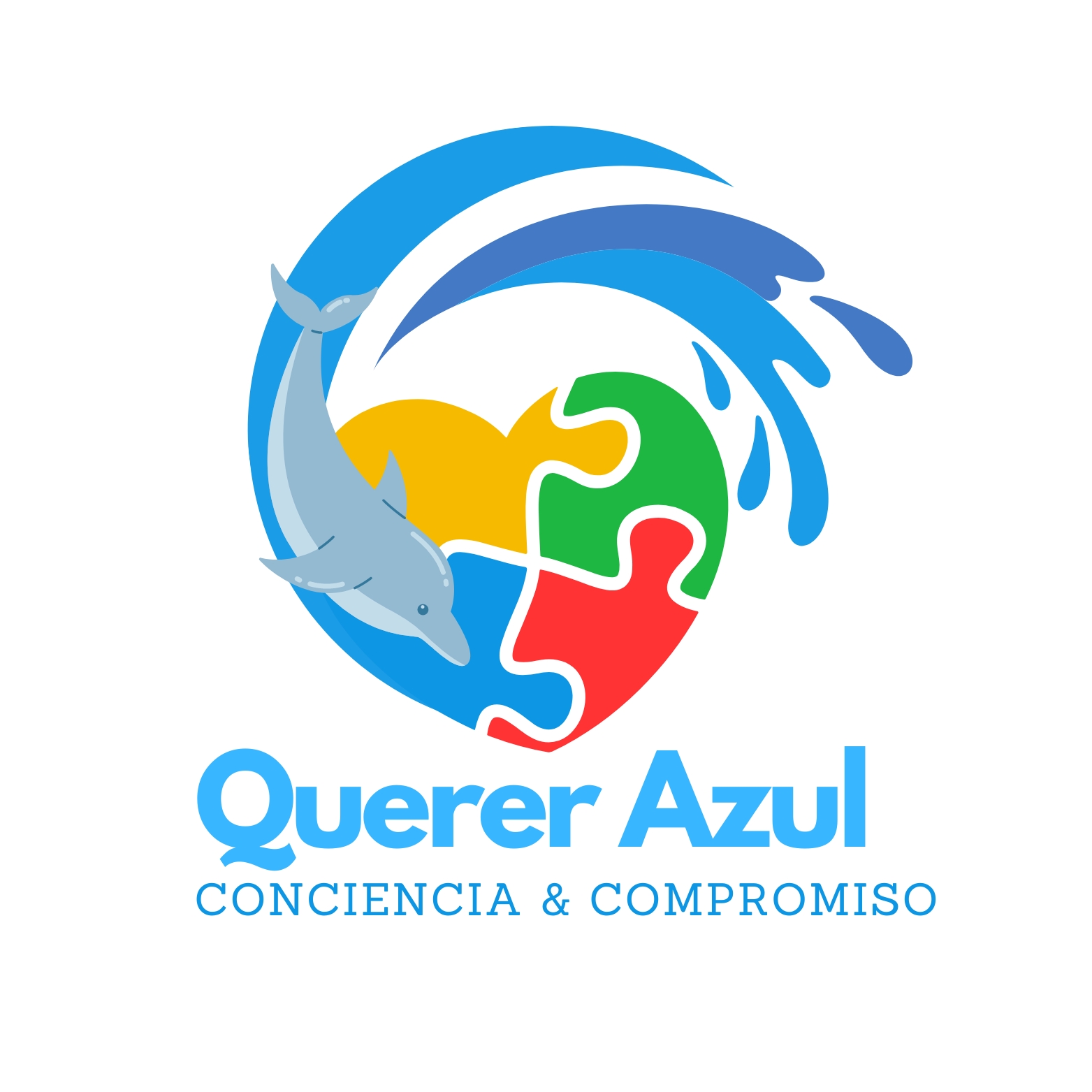 Fundación QuererAzul Logo